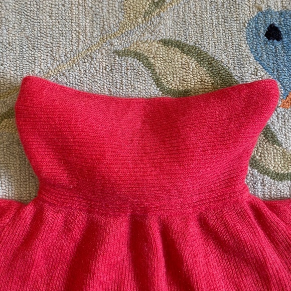 Lil pour l'Autre I Vintage Tricot Coral Red Mohair Sweater - Picture 14 of 16